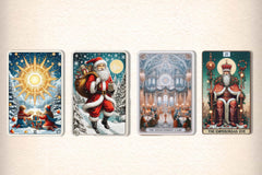 Christmas Tarot Card Clipart Bundle - CraftNest - Digital Crafting and Art