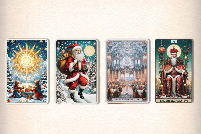 Christmas Tarot Card Clipart Bundle - CraftNest - Digital Crafting and Art