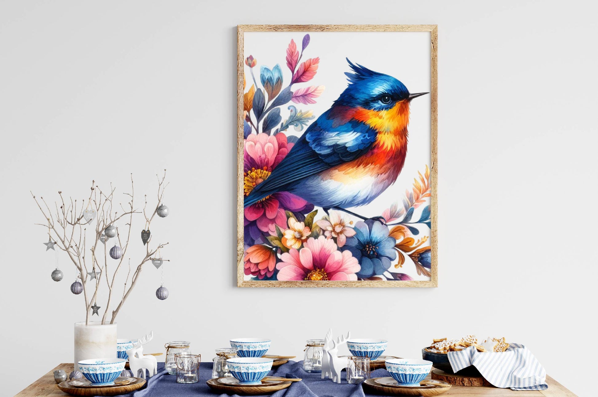 Floral Birds Clipart Bundle - CraftNest - Digital Crafting and Art