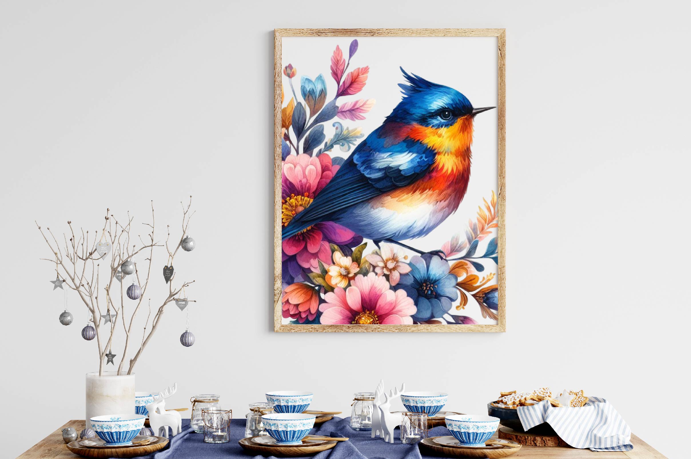 Floral Birds Clipart Bundle - CraftNest - Digital Crafting and Art