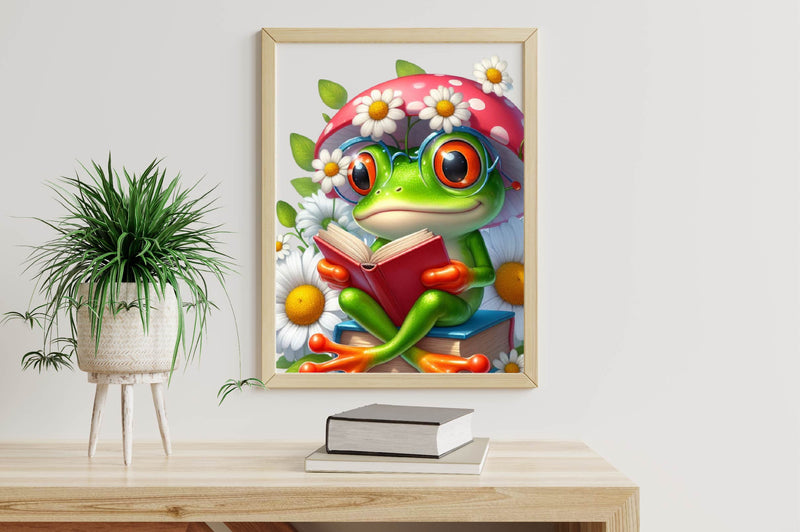 Funny Cute Frog Clipart Bundle - CraftNest - Digital Crafting and Art