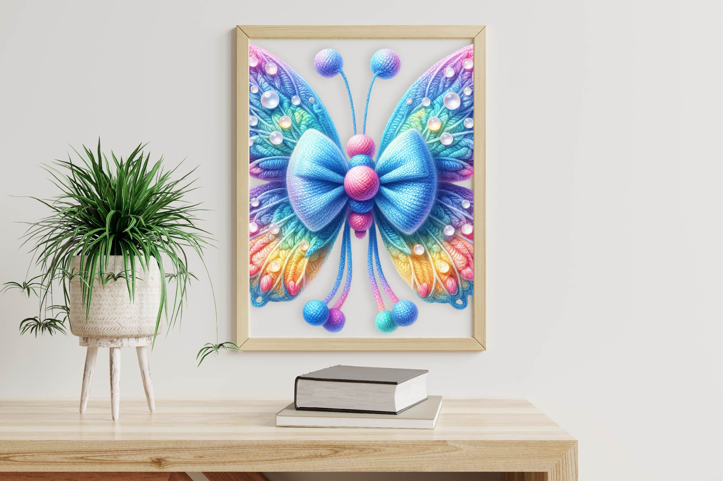 Crochet Butterfly Clipart Bundle 2 - CraftNest - Digital Crafting and Art