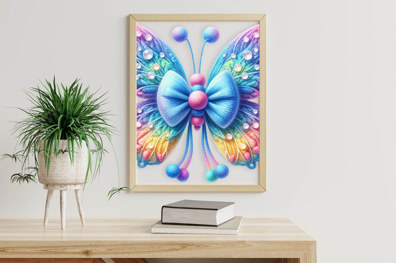 Crochet Butterfly Clipart Bundle 2 - CraftNest - Digital Crafting and Art