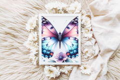 Retro Flower Butterfly Clipart Bundle - CraftNest - Digital Crafting and Art