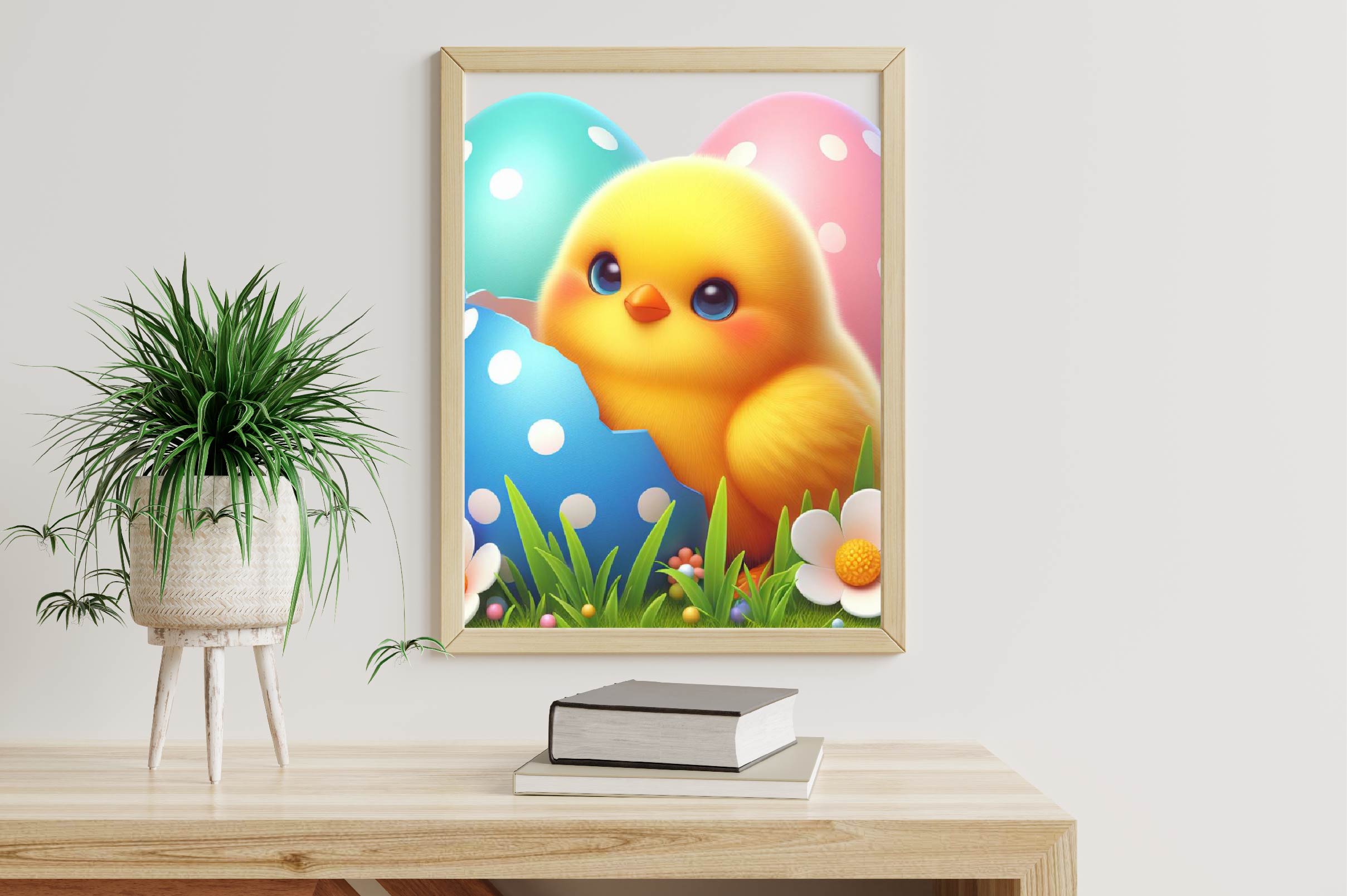 Easter Eggshell Chicks Peeking Clipart Bundle - CraftNest - Digital Crafting and Art