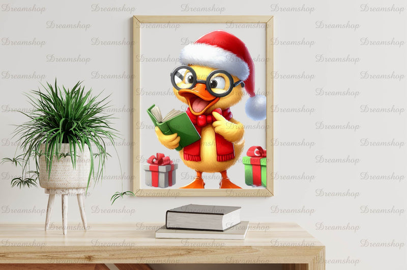 Funny Christmas Duck Clipart Bundle 1 - CraftNest - Digital Crafting and Art