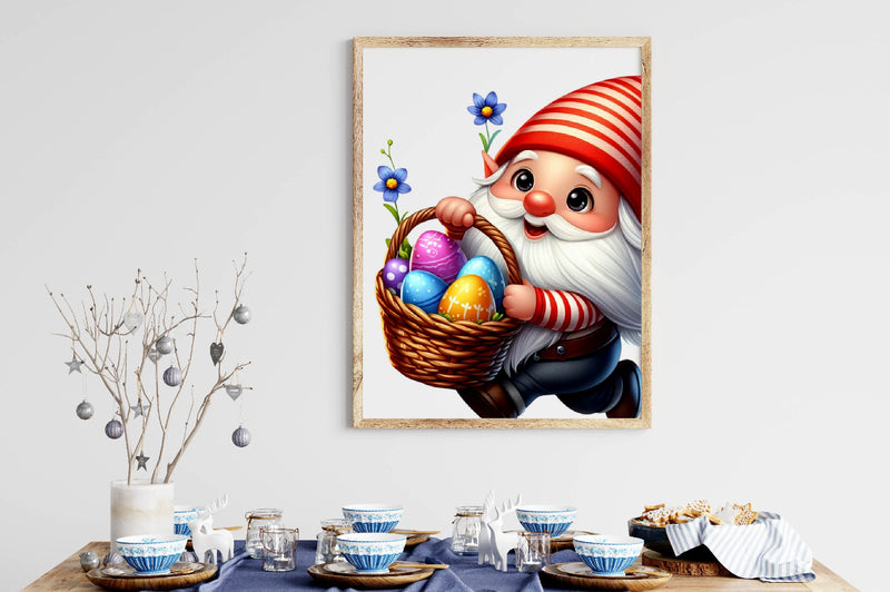 Easter Gnome Clipart Bundle 5 - CraftNest - Digital Crafting and Art