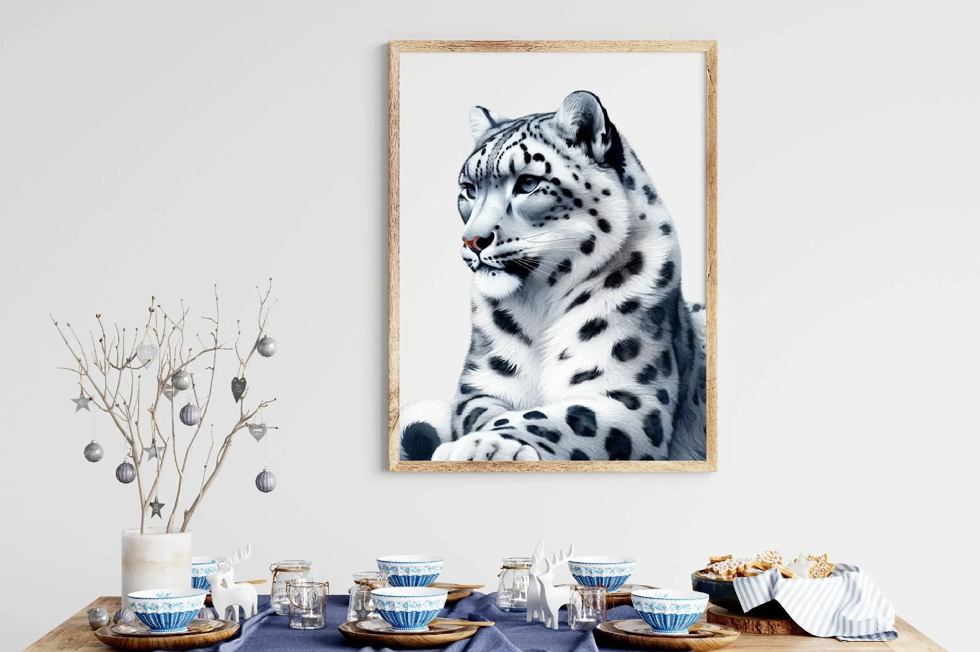 Snow Leopard Clipart Bundle - CraftNest - Digital Crafting and Art