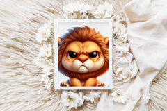 Funny Grumpy Animals Clipart Bundle - CraftNest - Digital Crafting and Art