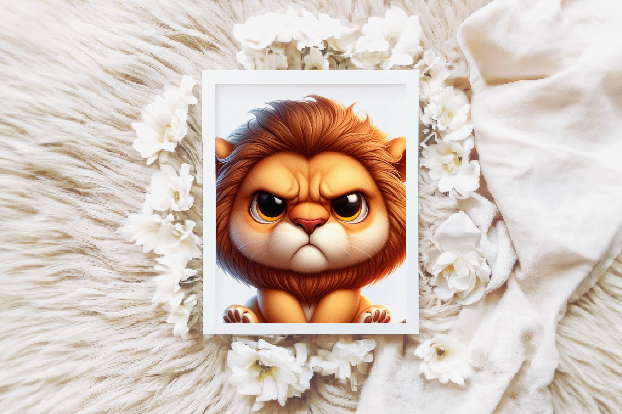 Funny Grumpy Animals Clipart Bundle - CraftNest - Digital Crafting and Art