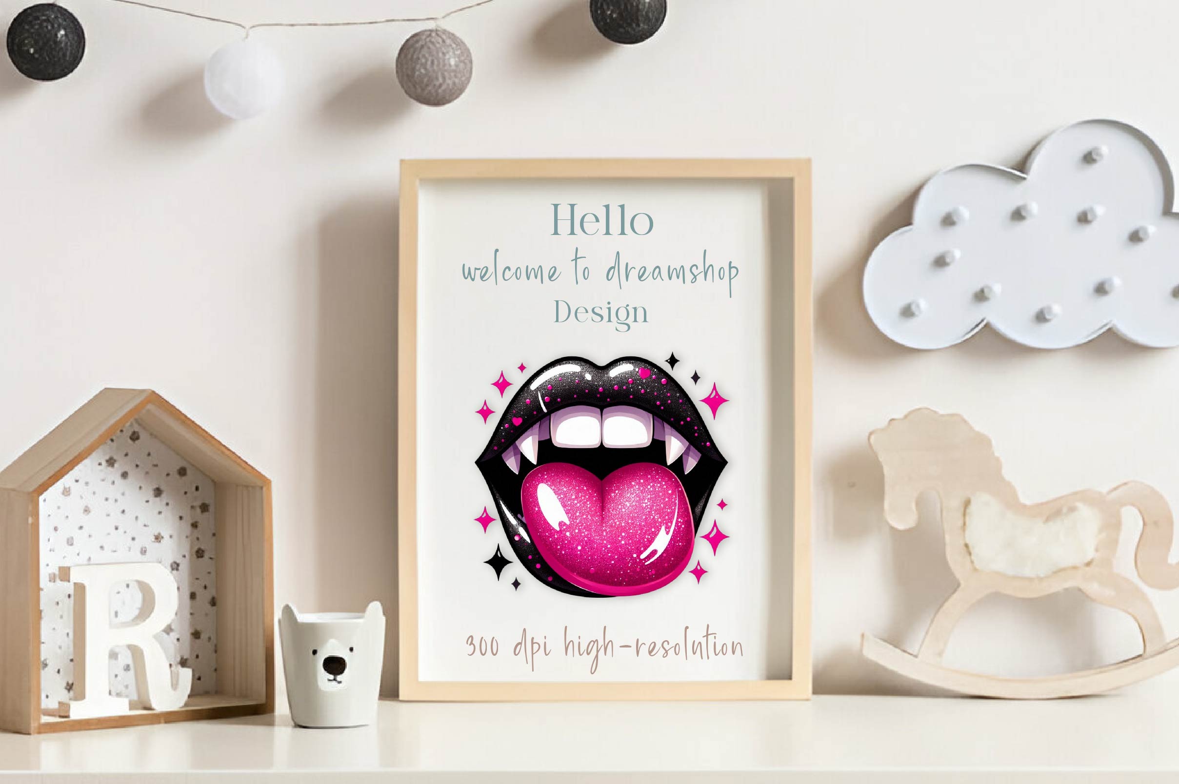 Halloween Bad Witch Lips Clipart Bundle - CraftNest - Digital Crafting and Art