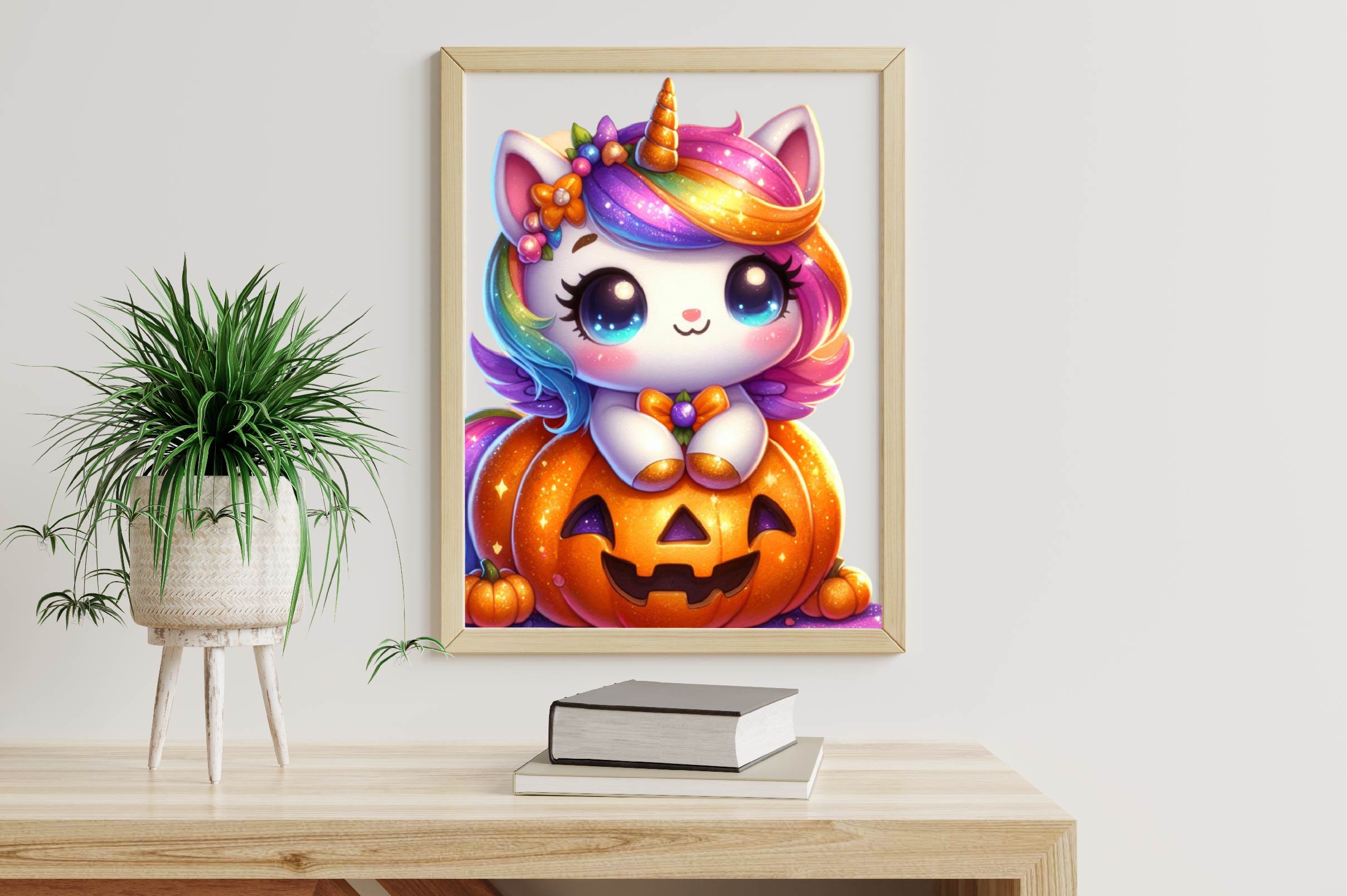 Halloween Unicorn Clipart Bundle - CraftNest - Digital Crafting and Art