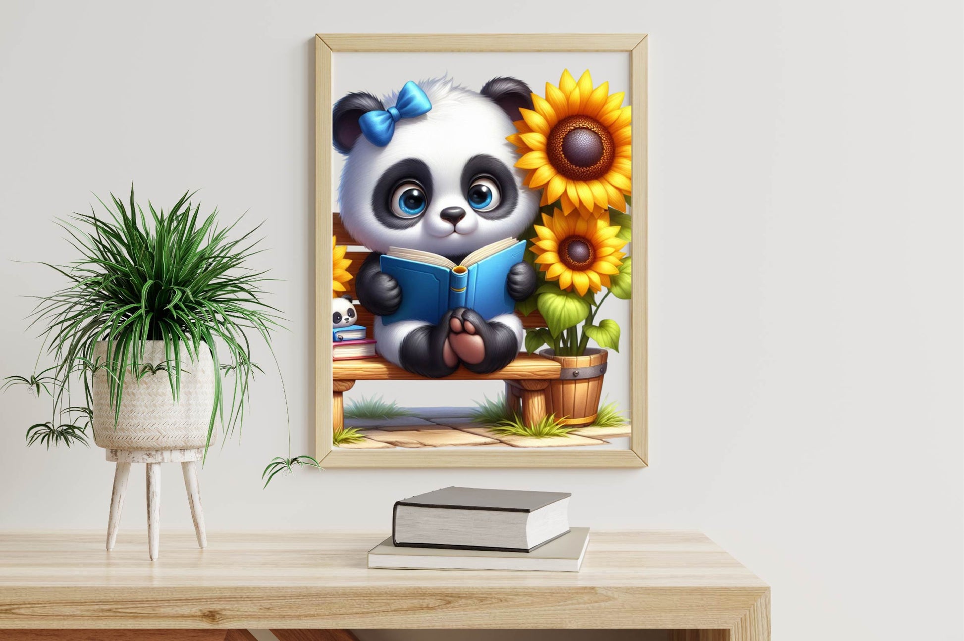 Sunflower Panda Clipart Bundle - CraftNest - Digital Crafting and Art