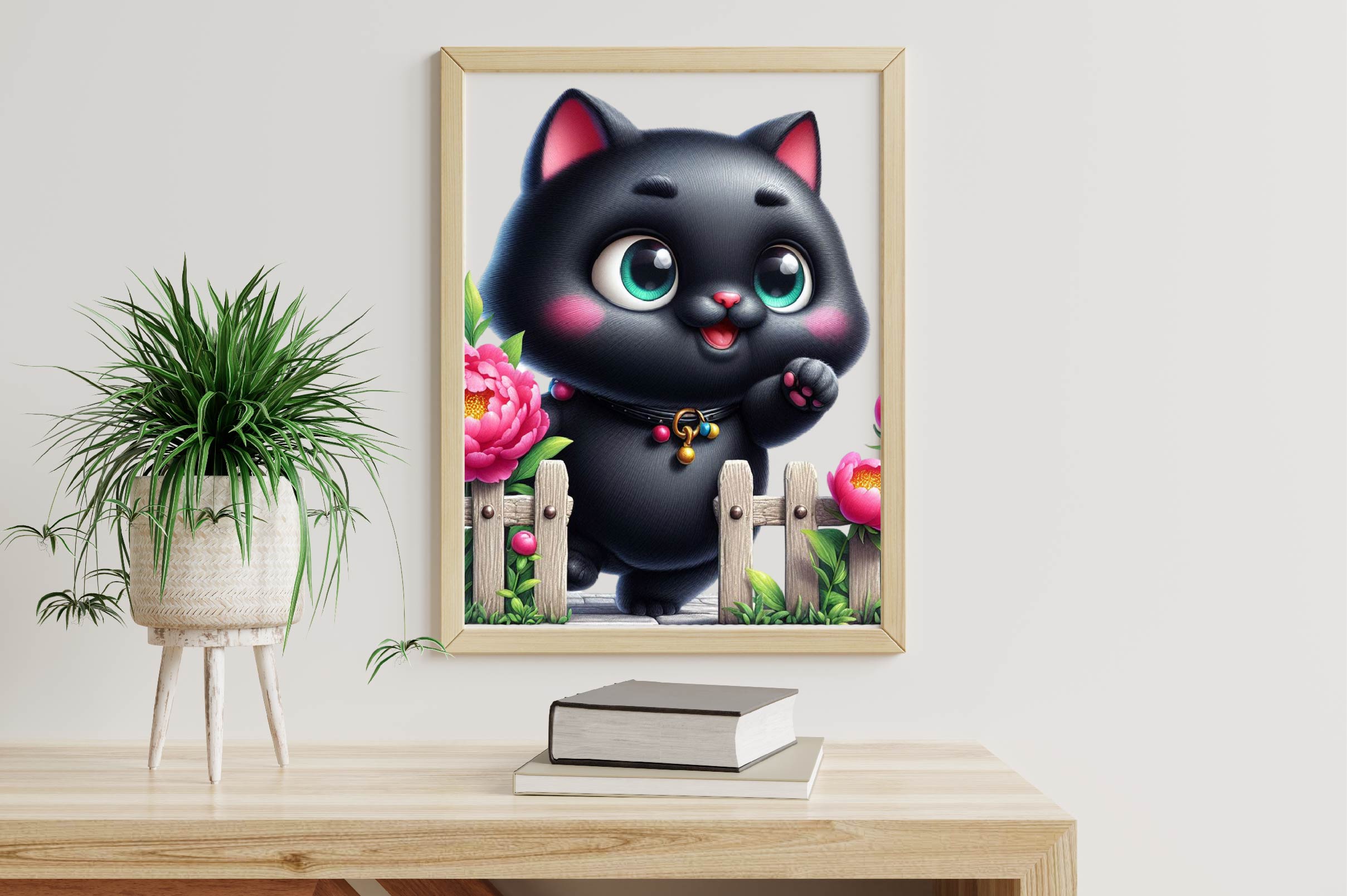 Black Cat Clipart Bundle 1 - CraftNest - Digital Crafting and Art