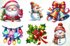 Cute Christmas Clipart Bundle 2 - CraftNest - Digital Crafting and Art