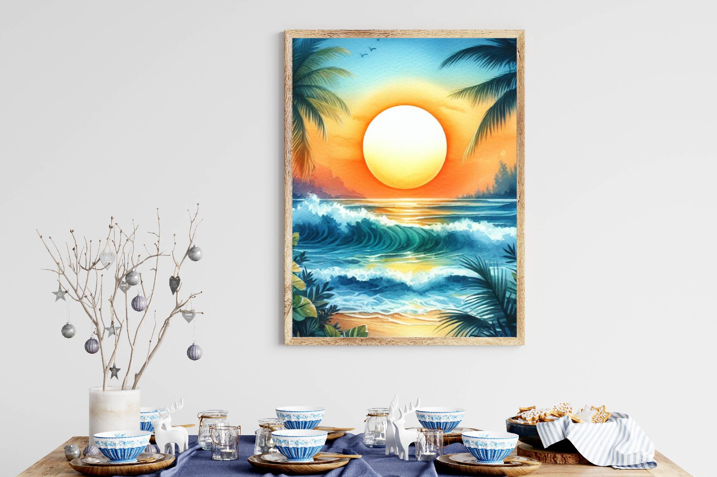 Tropical Sunsets Clipart Bundle - CraftNest - Digital Crafting and Art