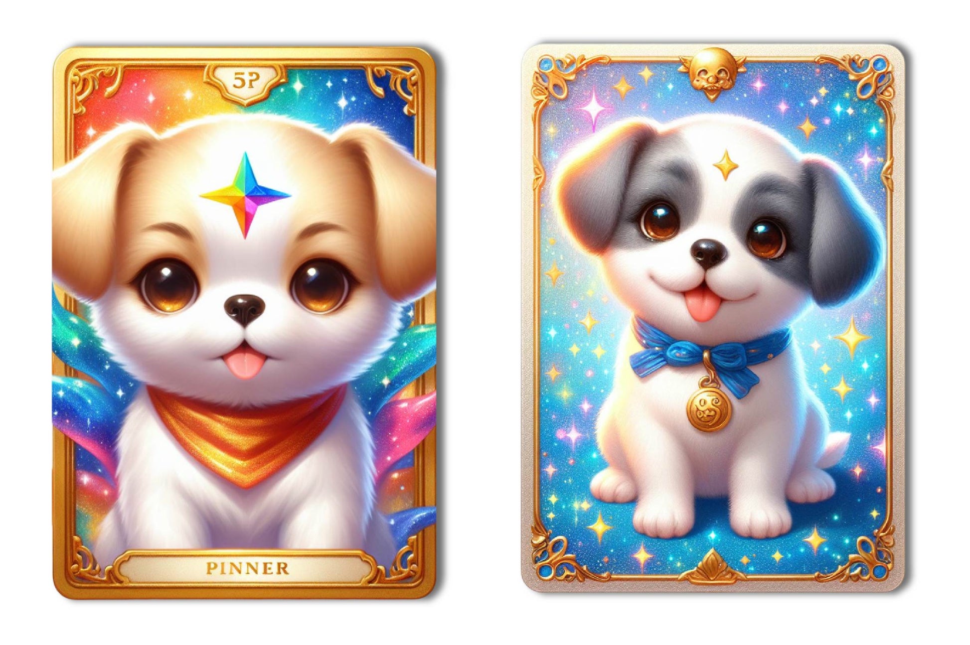 Funny Dog Tarot Card Clipart Bundle - CraftNest - Digital Crafting and Art