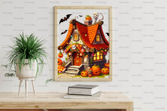 Simple Halloween Fairy House Clipart Bundle - CraftNest - Digital Crafting and Art