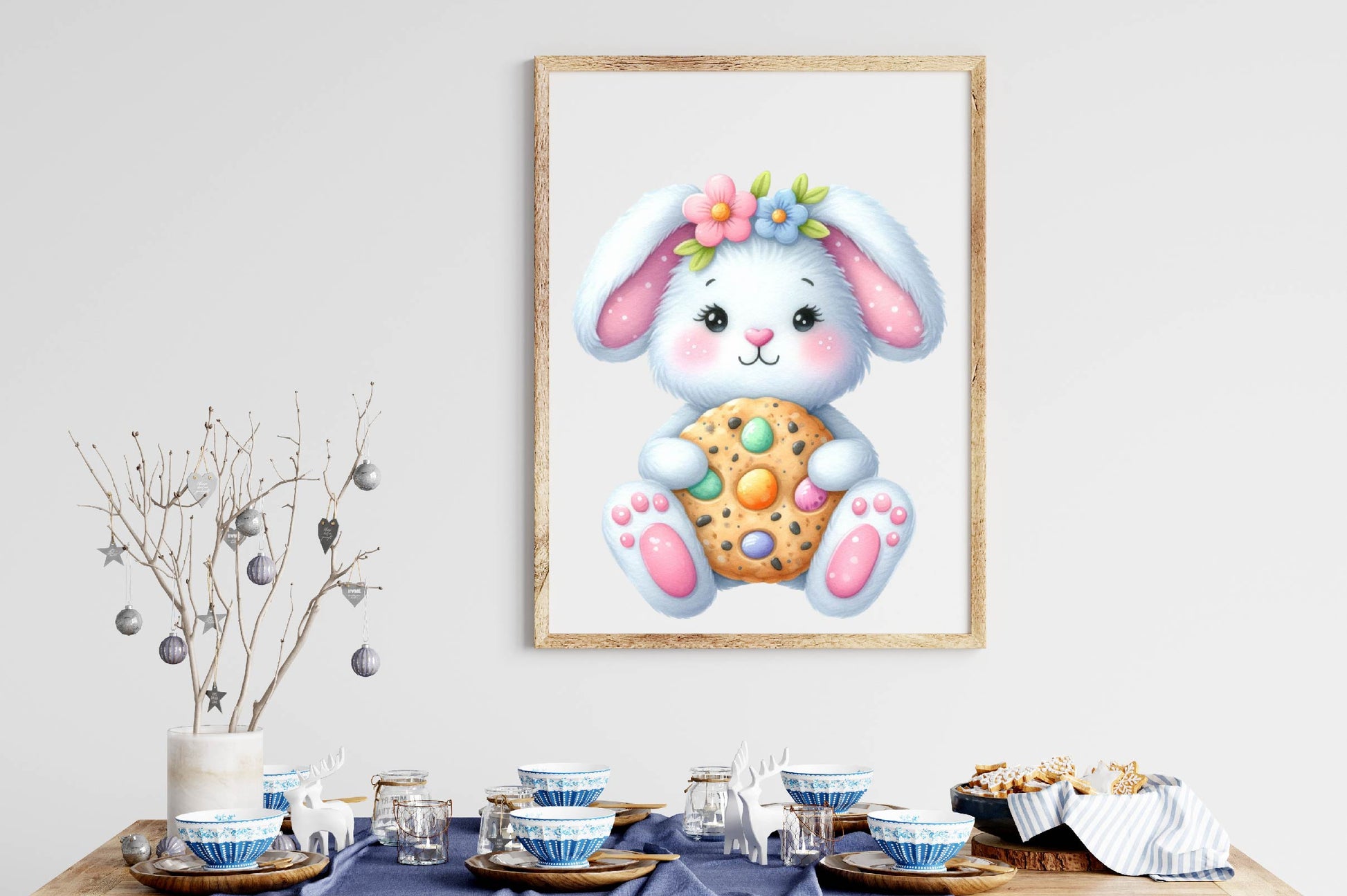 Easter Biscuit Bunny Clipart Bundle - CraftNest - Digital Crafting and Art