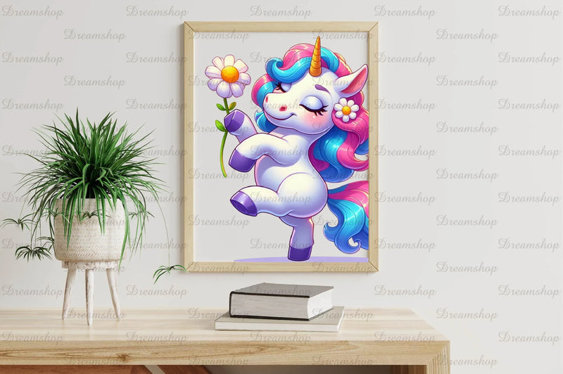 Cute Animals And Daisy Flower Clipart Bundle - CraftNest - Digital Crafting and Art