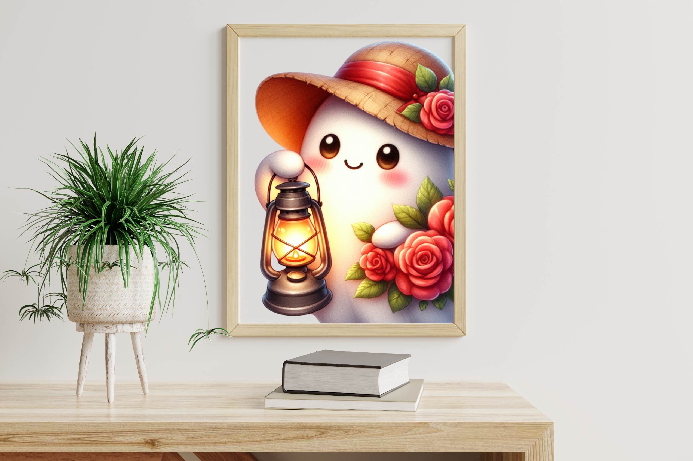 Cute Ghost Clipart Bundle 2 - CraftNest - Digital Crafting and Art