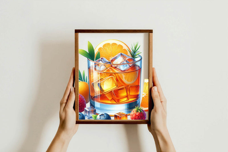 Whiskey Cocktails Clipart Bundle - CraftNest - Digital Crafting and Art