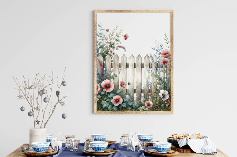 Rustic Picket Fences Clipart Bundle - CraftNest - Digital Crafting and Art