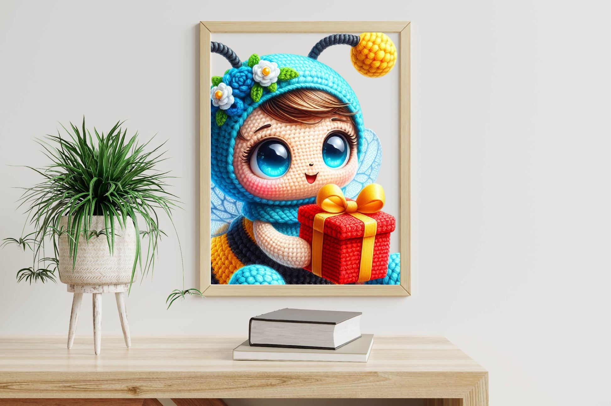 Crochet Cute Bee Clipart Bundle - CraftNest - Digital Crafting and Art