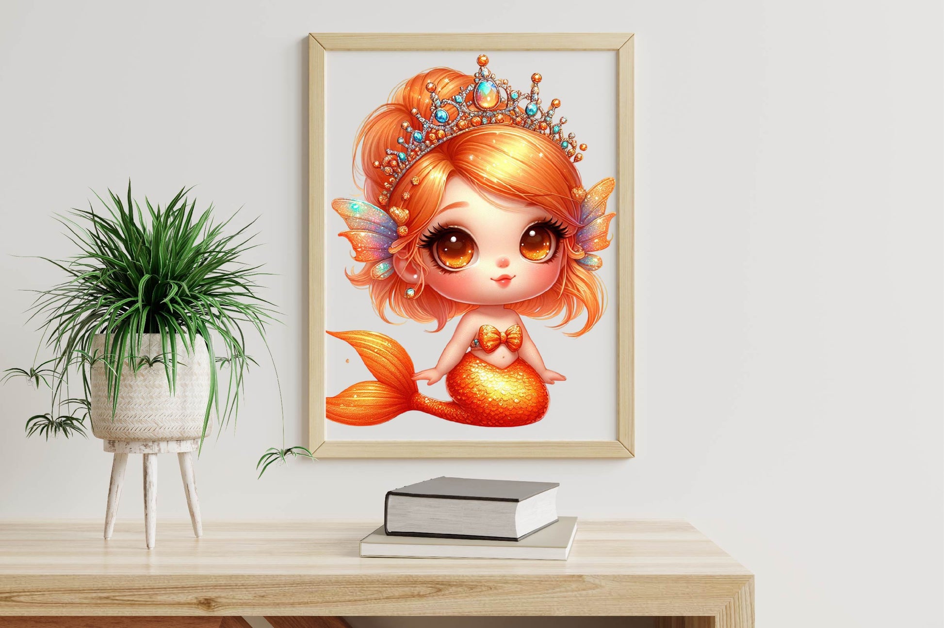 Cute Mermaid Clipart Bundle 1 - CraftNest - Digital Crafting and Art