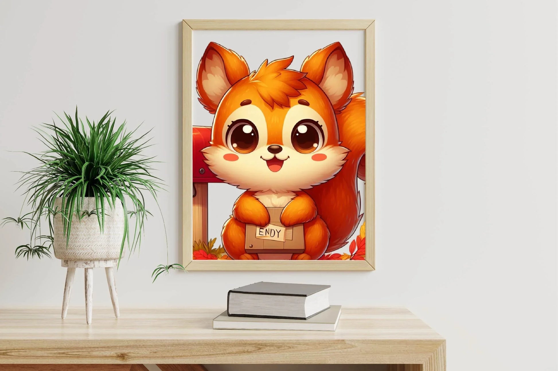 Autumn Squirrel With Mailbox Clipart Bundle - CraftNest - Digital Crafting and Art