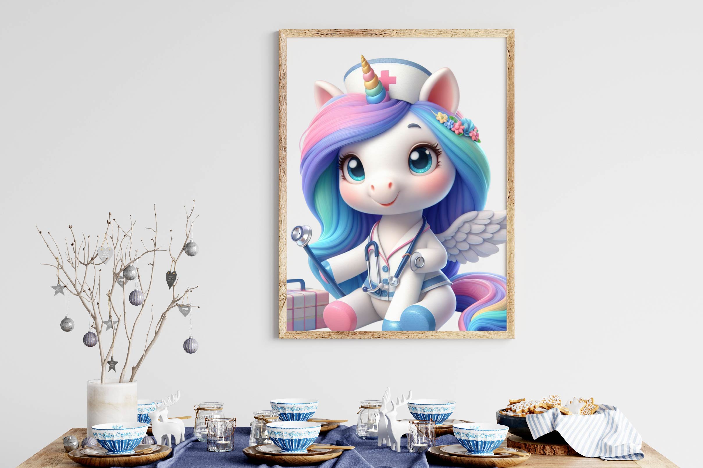 Unicorn Nurse Clipart Bundle - CraftNest - Digital Crafting and Art