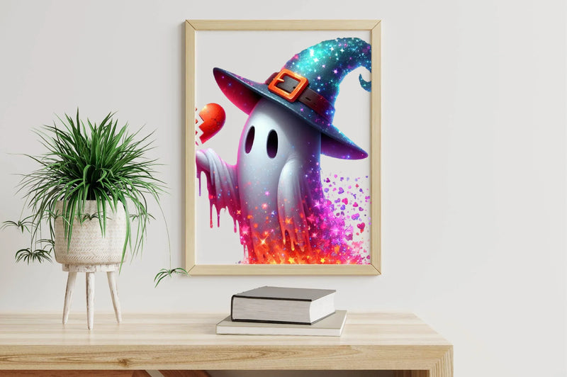 Sad Ghost Broken Heart Clipart Bundle - CraftNest - Digital Crafting and Art