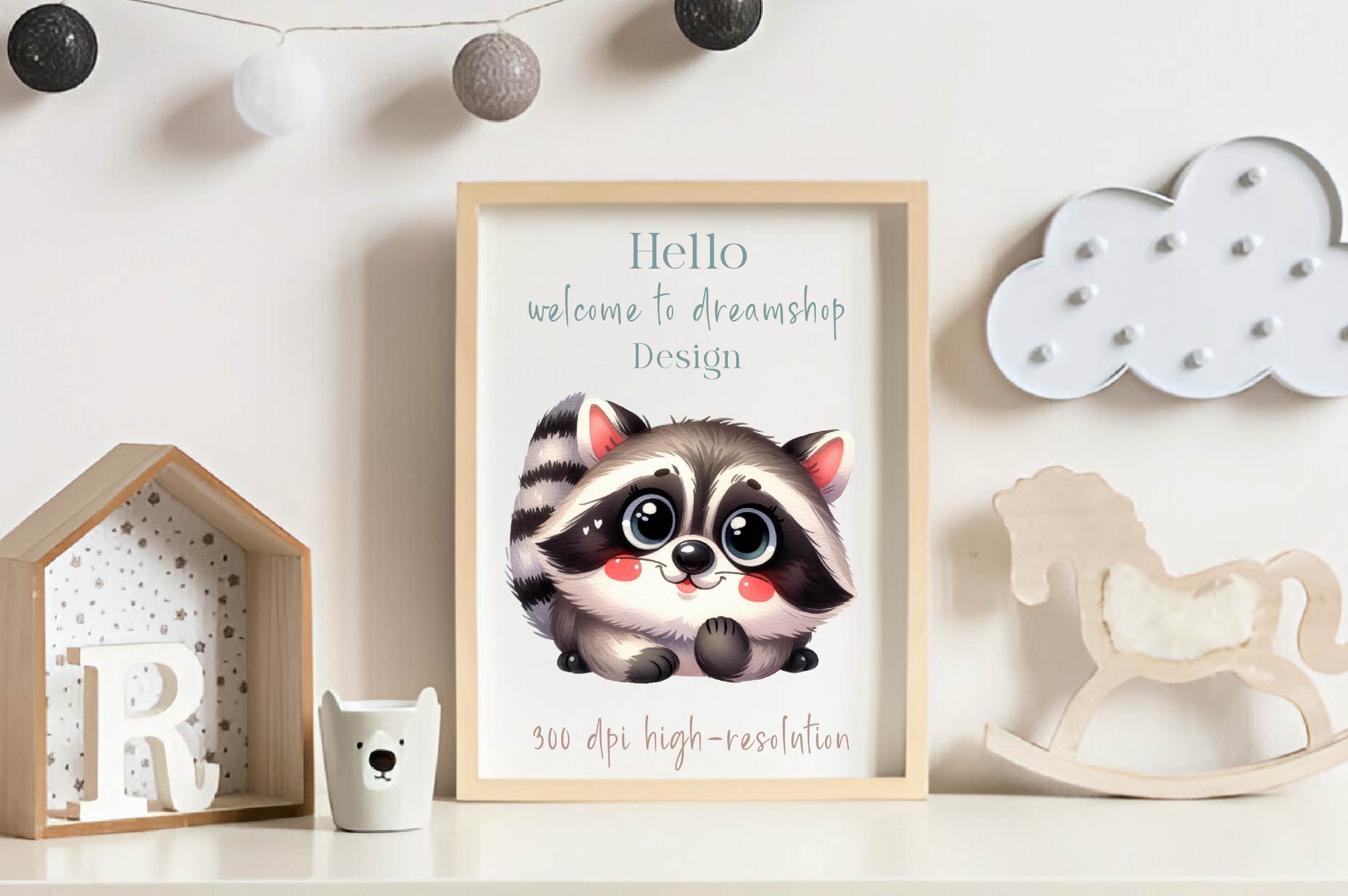 Silly Raccoon Clipart Bundle - CraftNest - Digital Crafting and Art