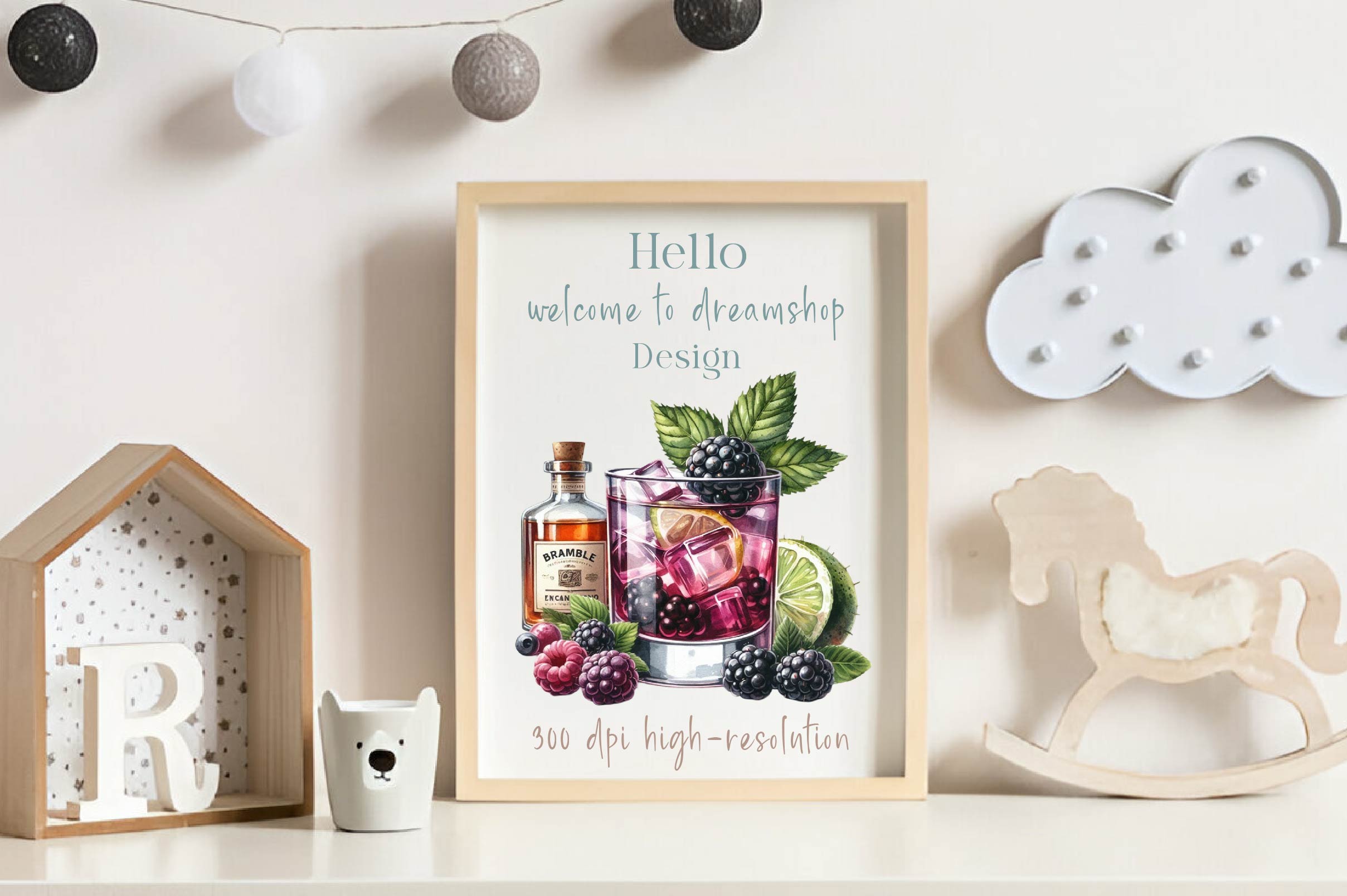 Bramble Glass Clipart Bundle - CraftNest - Digital Crafting and Art