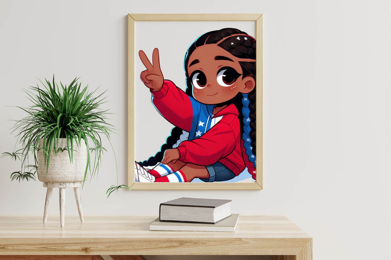 American Girl Graphics Clipart Bundle - CraftNest - Digital Crafting and Art