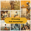 Farming Junk Journal Pages