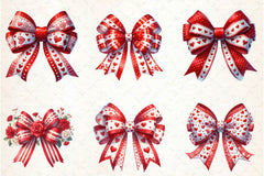 Coquette Valentine Bow Clipart Bundle 2 - CraftNest - Digital Crafting and Art