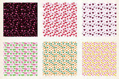 Valentines Day Heart Seamless Pattern Digital Paper - CraftNest - Digital Crafting and Art