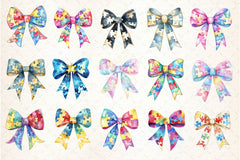 Autism Awareness Bow Clipart Bundle 2 - CraftNest - Digital Crafting and Art