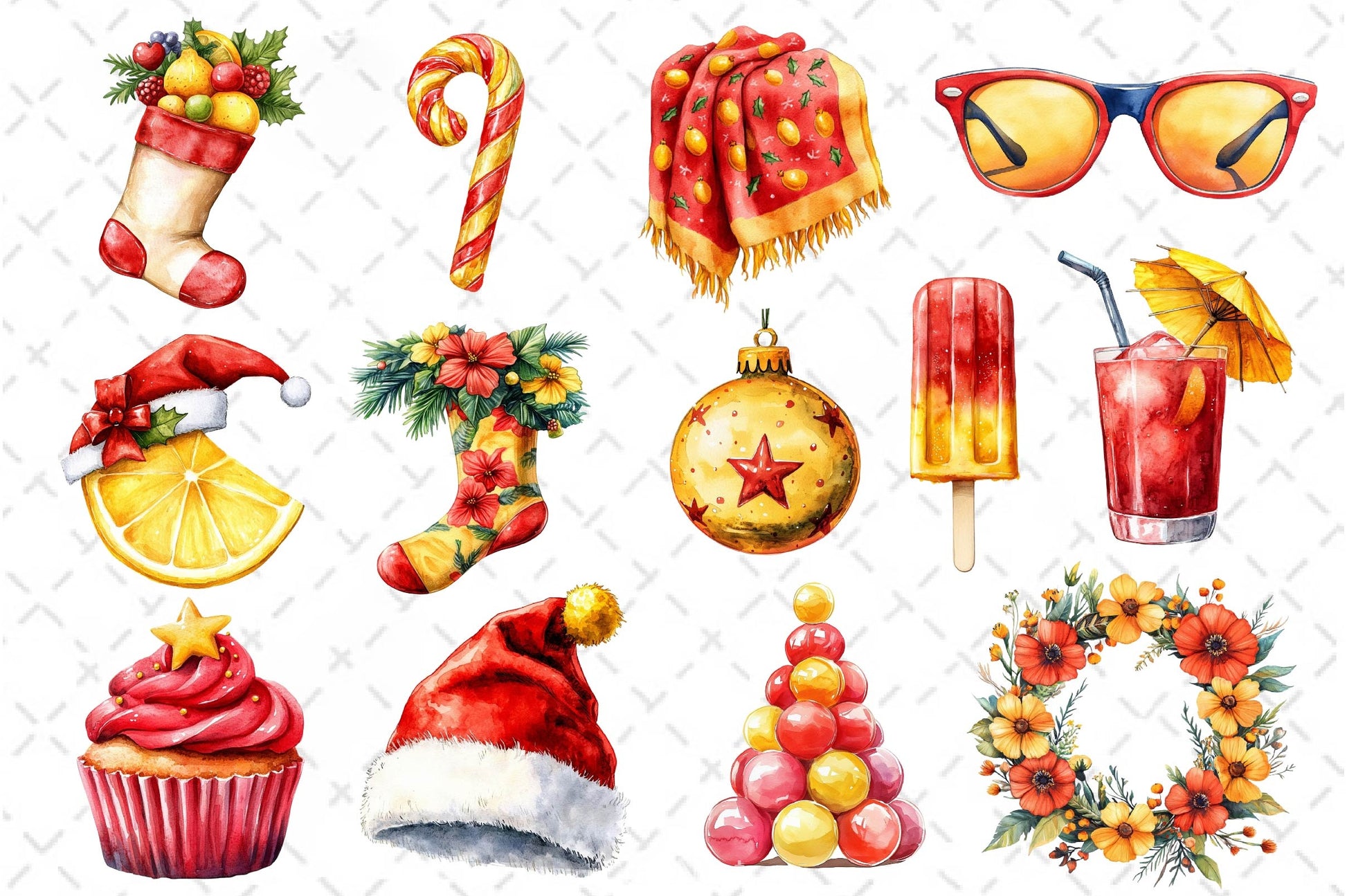 Christmas In July Clipart Bundle - CraftNest - Digital Crafting and Art