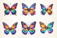 Monarch Butterfly Clipart Bundle - CraftNest - Digital Crafting and Art