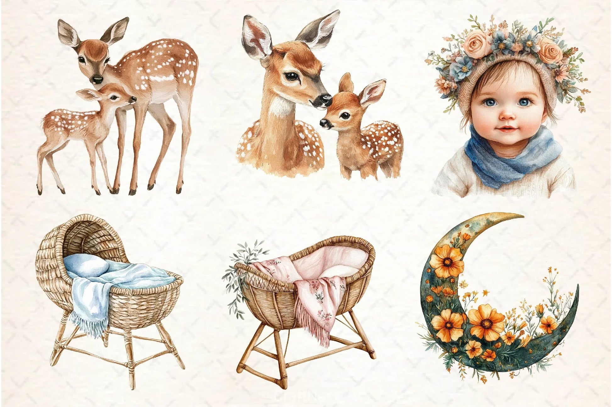 Boho Mothers Day Clipart Bundle 2 - CraftNest - Digital Crafting and Art