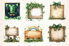 St Patricks Day Signs Clipart Bundle - CraftNest - Digital Crafting and Art
