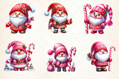 Christmas Gnomes Clipart Bundle 11 - CraftNest - Digital Crafting and Art