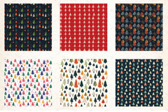 Christmas Tree Seamless Pattern Digital Paper - CraftNest - Digital Crafting and Art