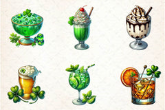 St Patricks Day Drinks Clipart Bundle 4 - CraftNest - Digital Crafting and Art