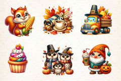Thanksgiving Clipart Bundle 2 - CraftNest - Digital Crafting and Art