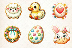 Easter Biscuits Clipart Bundle - CraftNest - Digital Crafting and Art