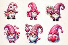 Valentine Gnome Clipart Bundle 5 - CraftNest - Digital Crafting and Art