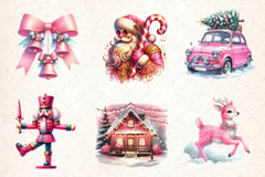 Retro Christmas Clipart Bundle 2 - CraftNest - Digital Crafting and Art